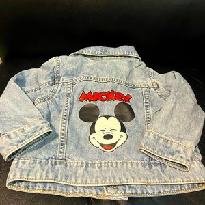Mickey Mouse blue Jean jacket